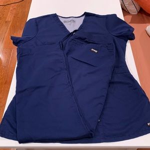 Grey’s Anatomy by Barco Navy Scrubs set (Women’s)